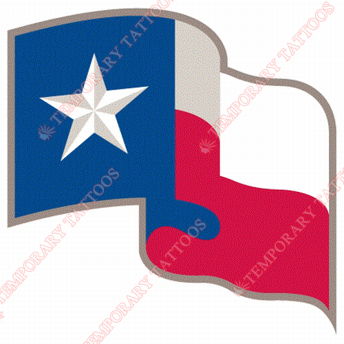 Texas Rangers Customize Temporary Tattoos Stickers NO.1962